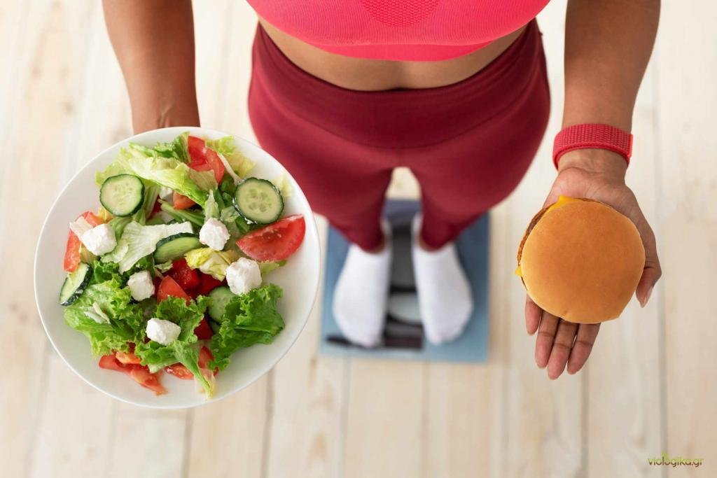 Νίκησε την ζυγαριά, Απώλεια βάρους με σωστή διατροφή και άσκηση