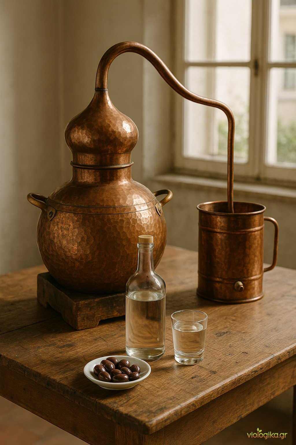 Παραγωγή Βιολογικού Τσίπουρου Σε Μικρή Κλίμακα