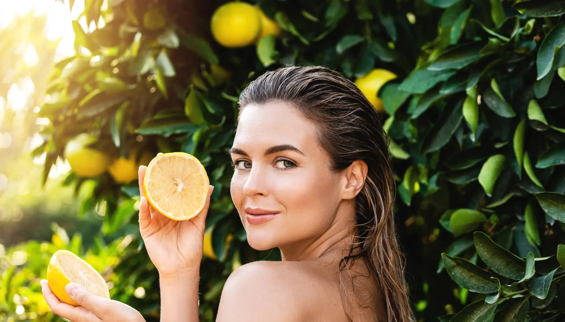 Λεμόνι Και Δέρμα: Υποστήριξη Από Μέσα Προς Τα Έξω